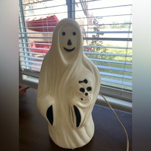 Vintage Halloween Ghost blow mold